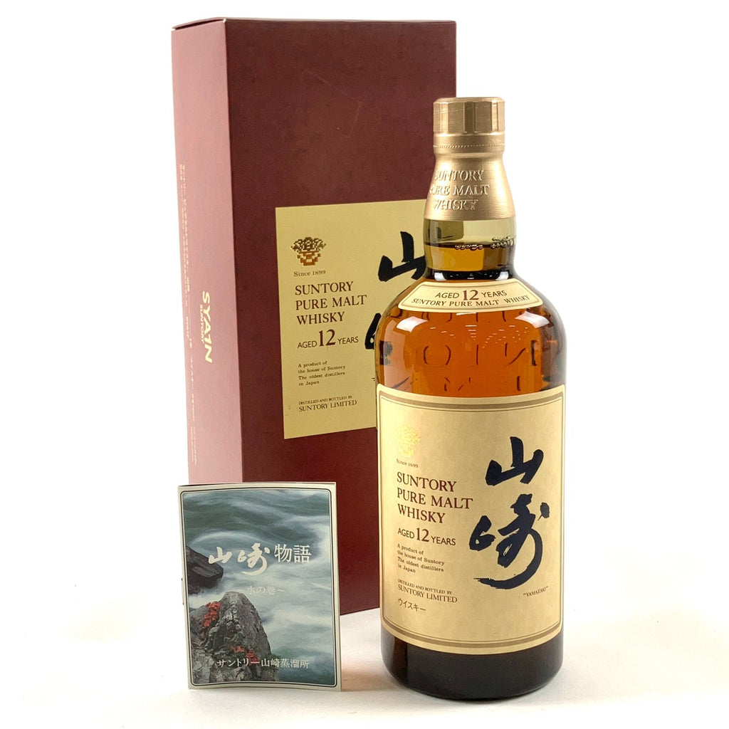 【東京都内限定お届け】 サントリー SUNTORY 山崎 12年 ピュアモルト 華 750ml 国産ウイスキー 【古酒】liqbb
