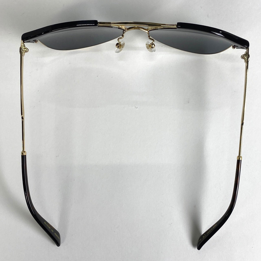 GUCCI サングラス シェリーライン インターロッキング GG ゴールド バイセル公式】グッチ ロゴ サングラス ティアドロップ シェリー