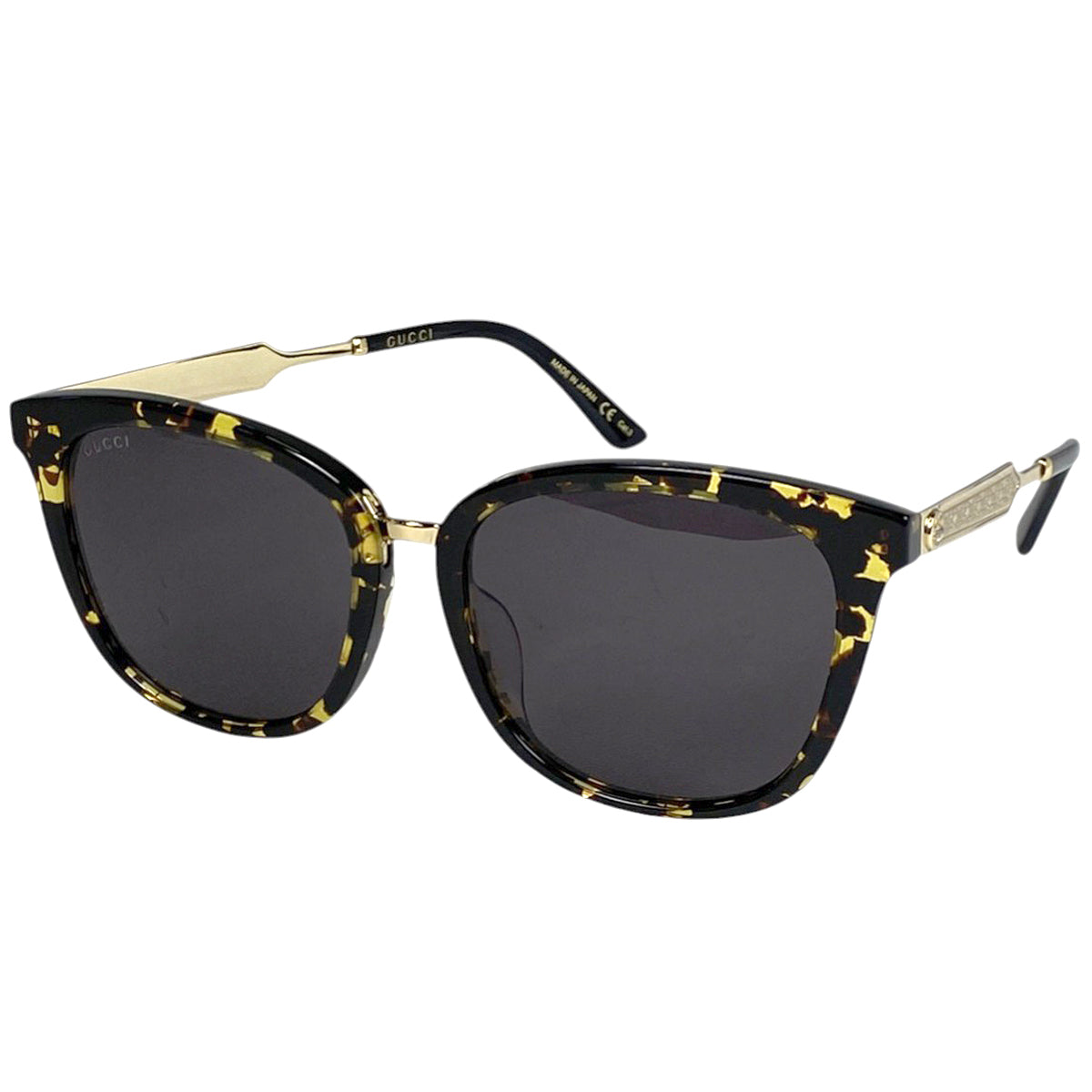 GUCCI ブラックサングラス　GG0073sk セール】【GUCCI/グッチ】スクエア サングラス GG0073SK 002