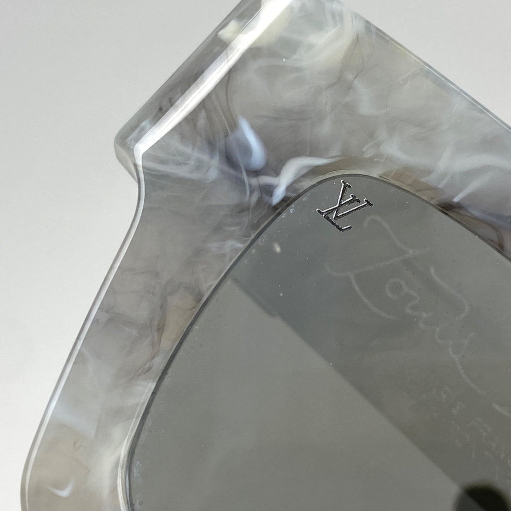 ルイ・ヴィトン チャールストン サングラス アイウェア ミラーレンズ モノグラム サングラス プラスチック グレー Z1245E メンズ 【中古】brbag