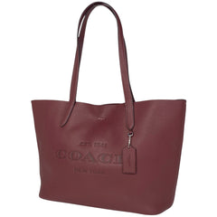 コーチ ロゴ トートバッグ 肩掛け キャメロン トートバッグ レザー ボルドー CC050 レディース 【中古】brbag