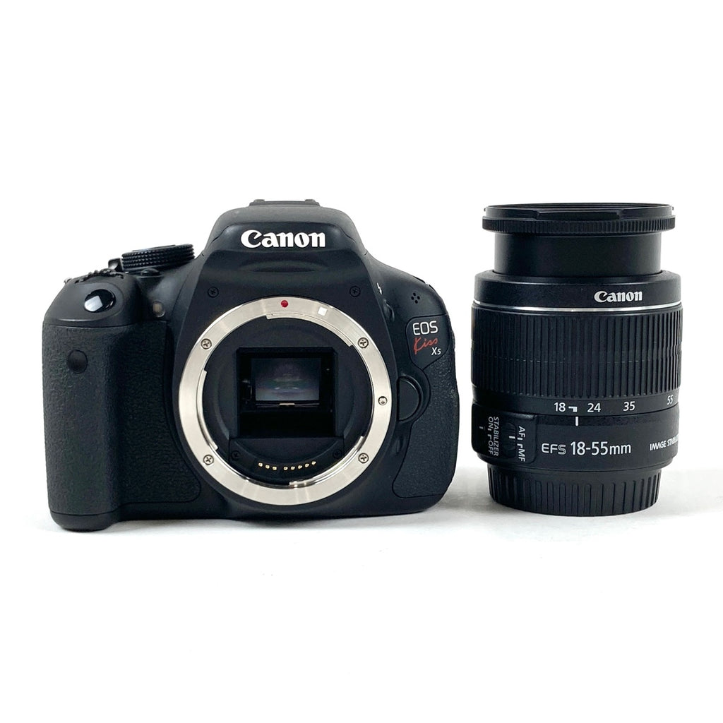 キヤノン Canon EOS Kiss X5 EF-S 18-55 IS II レンズキット デジタル 一眼レフカメラ 【中古】cambb