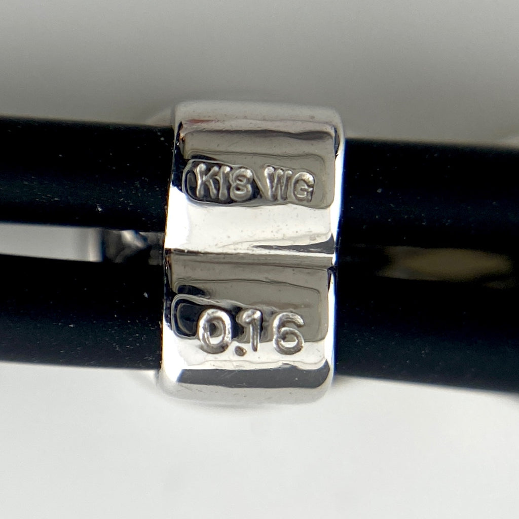 エンコルディア ブレスレット WG ホワイトゴールド メレダイヤ ブレスレット K18 WG ダイヤモンド レディース 【中古】brjwl