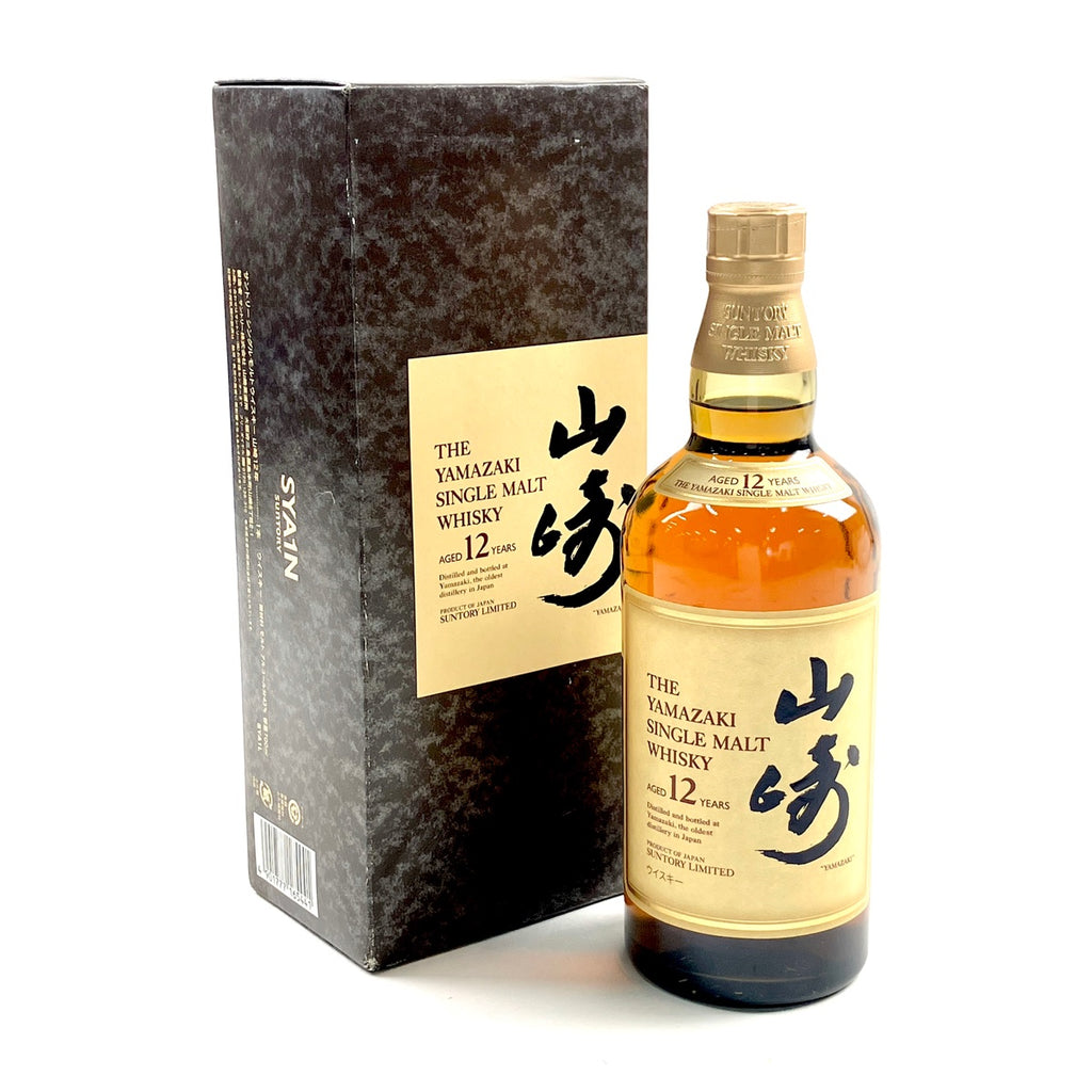 【東京都内限定お届け】 サントリー SUNTORY 山崎 12年 シングルモルト 700ml 国産ウイスキー 【古酒】liqbb