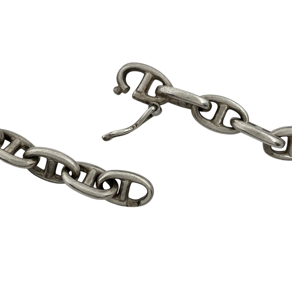 エルメス シェーヌダンクルTPM 29コマ ブレスレット シルバー925 シルバー レディース 【中古】bracc