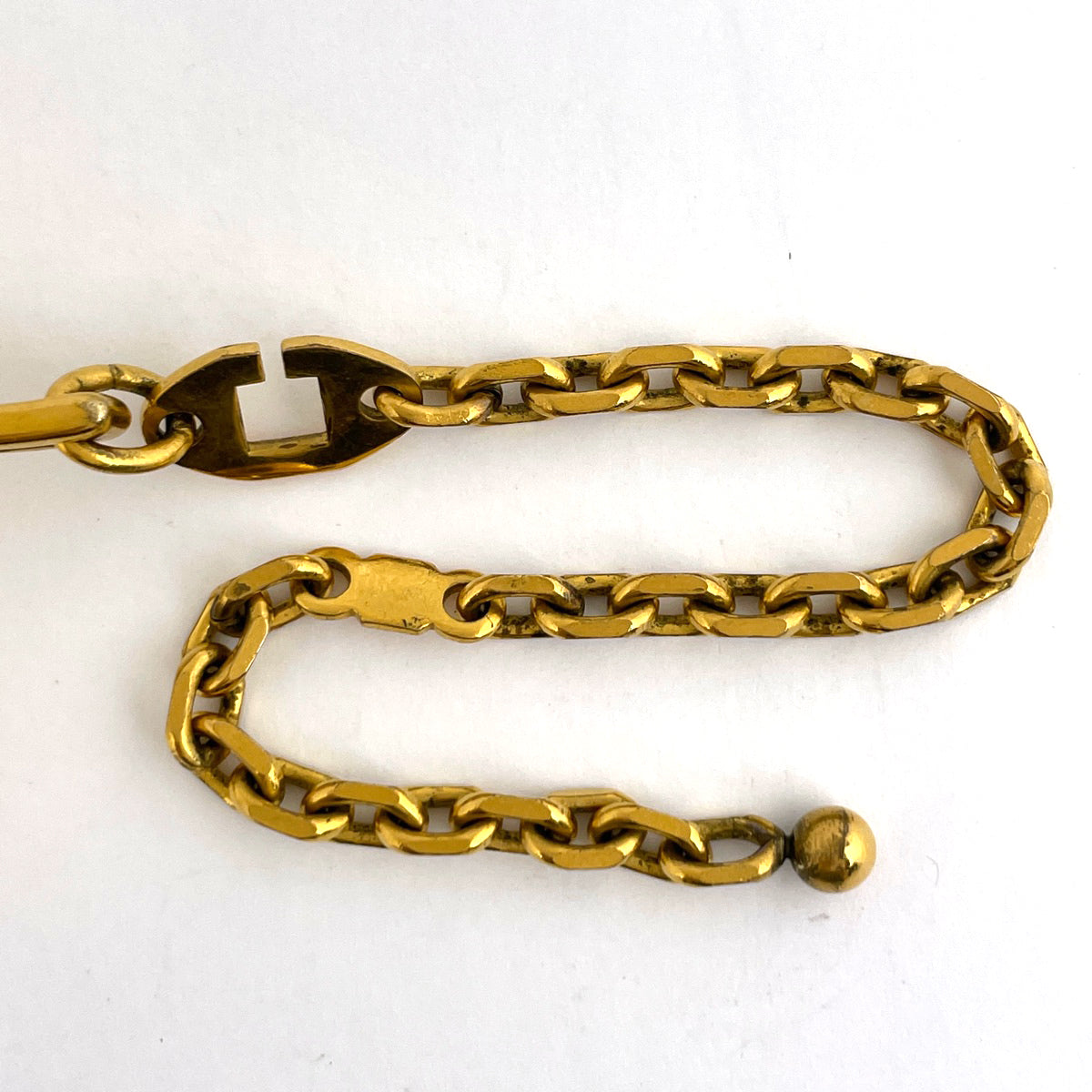 美品✨ エルメス フィルー グローブホルダー チャーム ゴールド チャーム バイセル公式】エルメス フィルー グローブホルダー グローブ