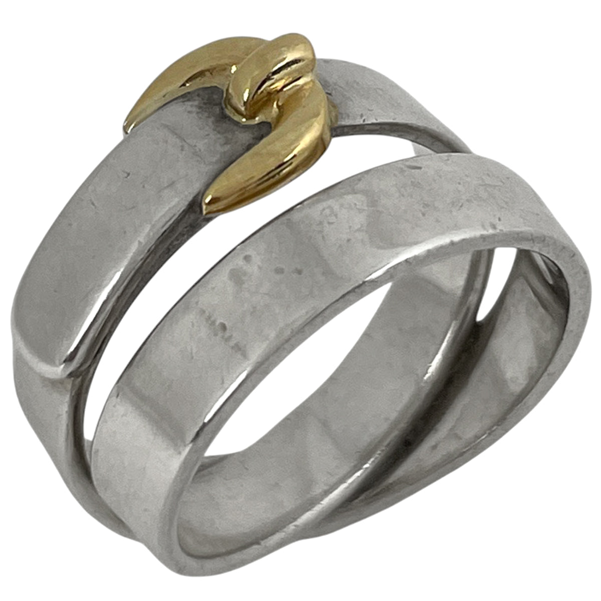 バイセル公式】エルメス サンチュール リング 指輪 ベルトモチーフ K18