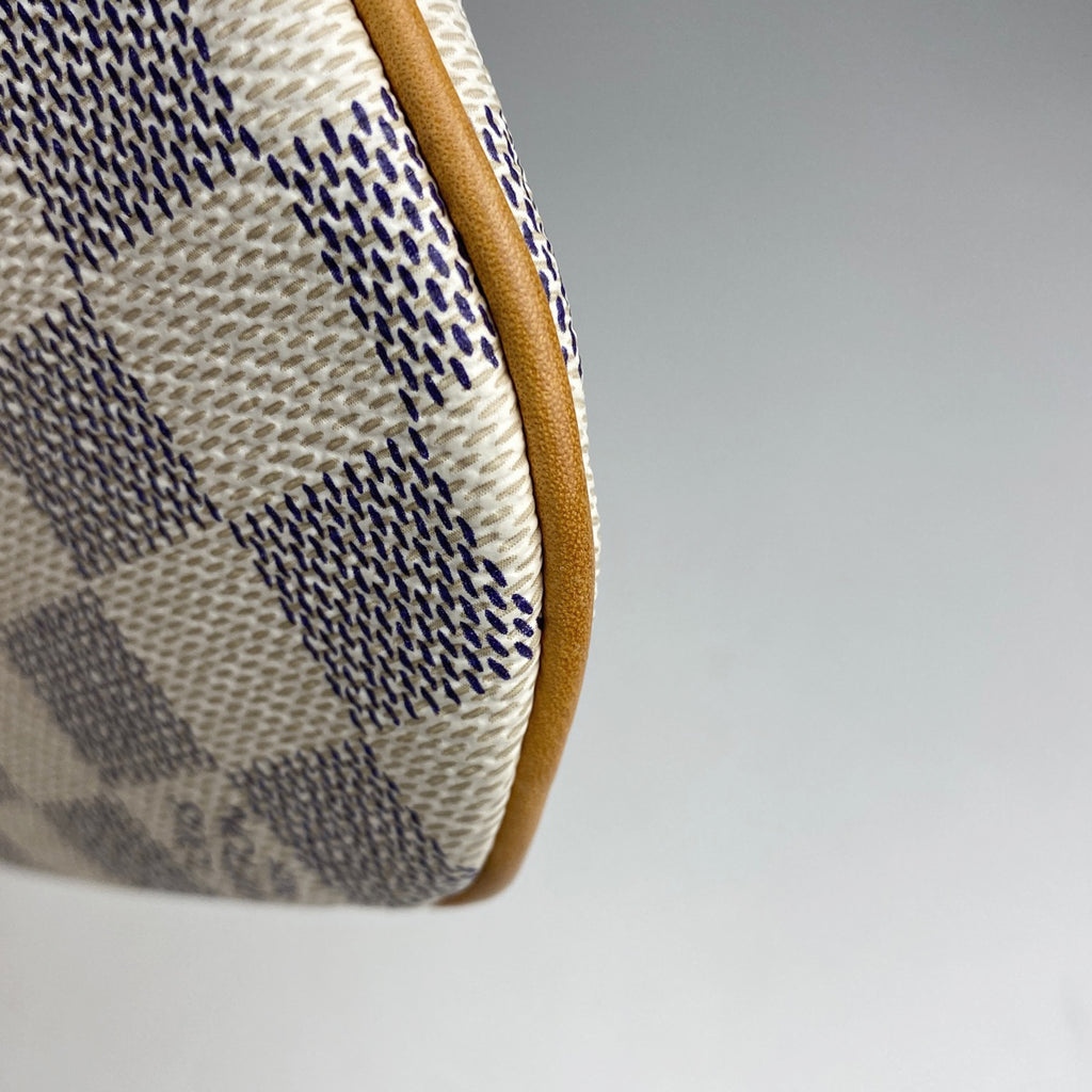 ルイ・ヴィトン ポシェット ボスフォール 斜め掛け ショルダーバッグ ダミエアズール ホワイト N51112 レディース 【中古】brbag