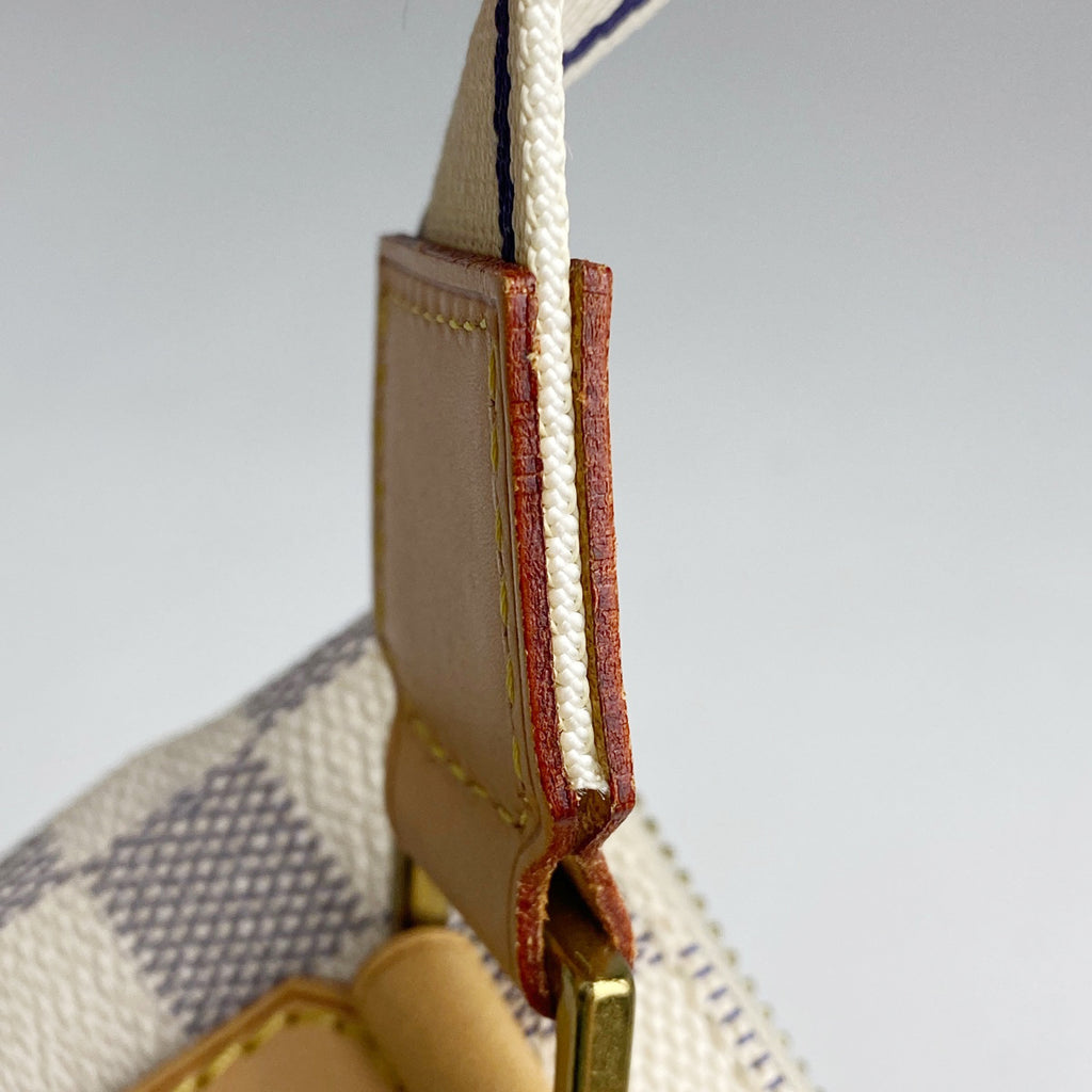 ルイ・ヴィトン ポシェット ボスフォール 斜め掛け ショルダーバッグ ダミエアズール ホワイト N51112 レディース 【中古】brbag