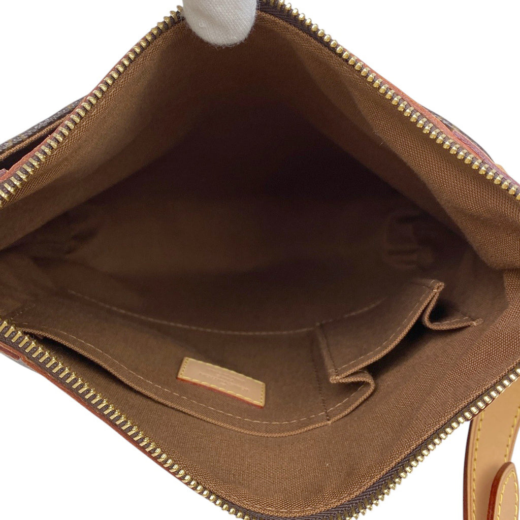 ルイ・ヴィトン オデオン PM 斜め掛け ショルダーバッグ モノグラム ブラウン M56390 レディース 【中古】brbag