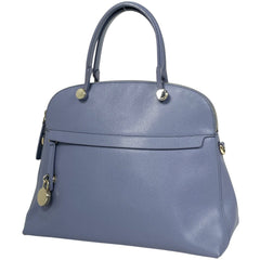フルラ パイパー ハンドバッグ 2WAY ショルダーバッグ ハンドバッグ レザー ライトブルー G5996 レディース 【中古】brbag