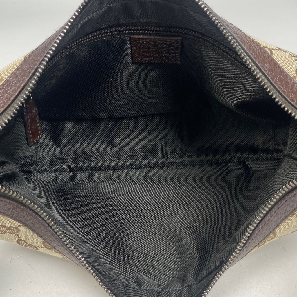 グッチ GG柄 ショルダーバッグ 斜め掛け ショルダーバッグ GGキャンバス ベージュ 35098 レディース 【中古】brbag