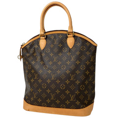ルイ・ヴィトン ロックイット ヴェルティカル トートバッグ 手提げ ハンドバッグ モノグラム ブラウン M40103 レディース 【中古】brbag