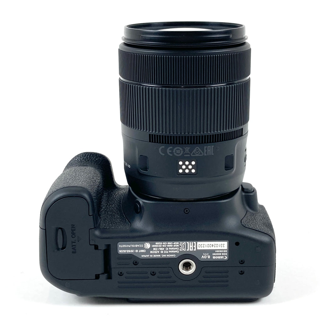 【在庫一掃】 キヤノン Canon EOS 80D EF-S 18-135 IS USM レンズキット ［ジャンク品］ デジタル 一眼レフカメラ 【中古】cambb