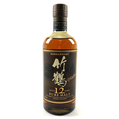 【東京都内限定お届け】 ニッカ NIKKA 竹鶴 12年 ピュアモルト 丸瓶 660ml 国産ウイスキー 【古酒】liqbb