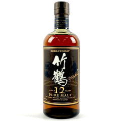 【東京都内限定お届け】 ニッカ NIKKA 竹鶴 12年 ピュアモルト 丸瓶 660ml 国産ウイスキー 【古酒】liqbb