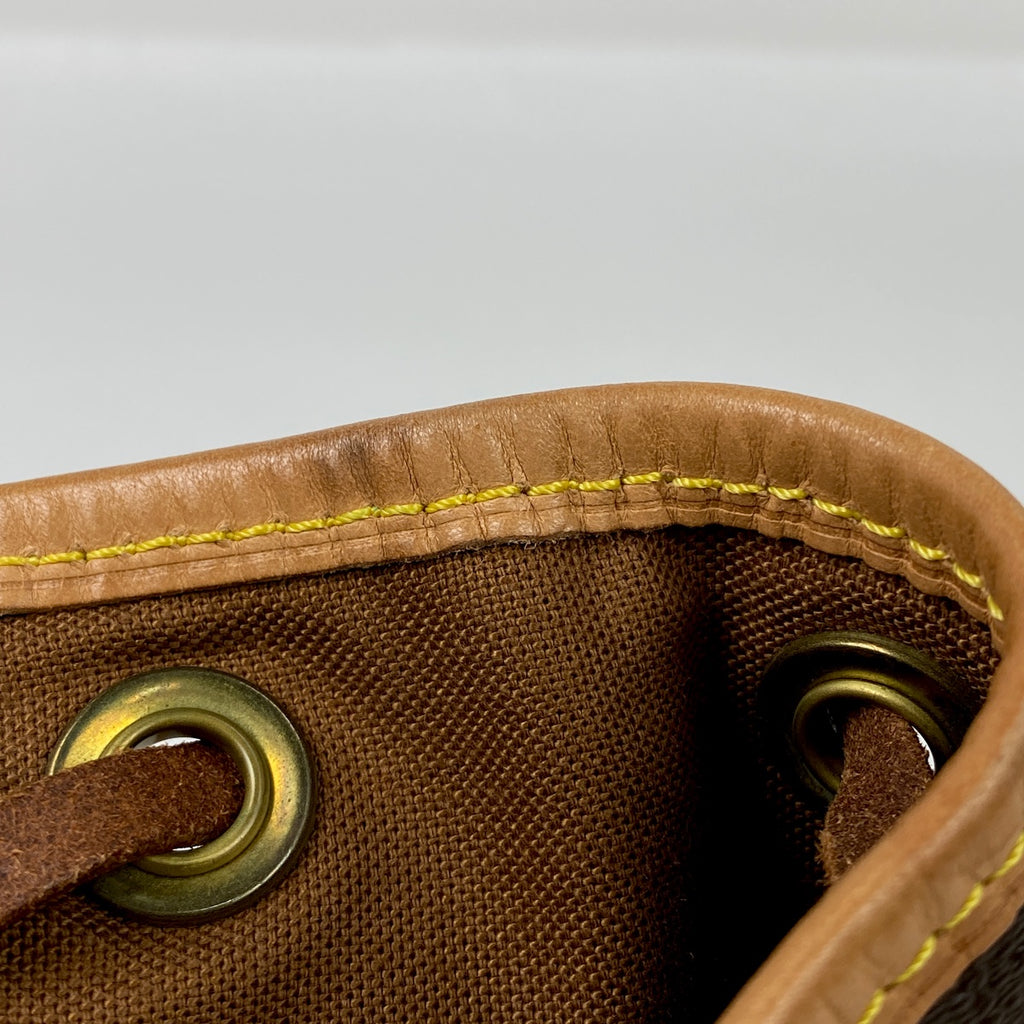 ルイ・ヴィトン モンスリ MM バックパック デイパック リュック モノグラム ブラウン M51136 レディース 【中古】brbag