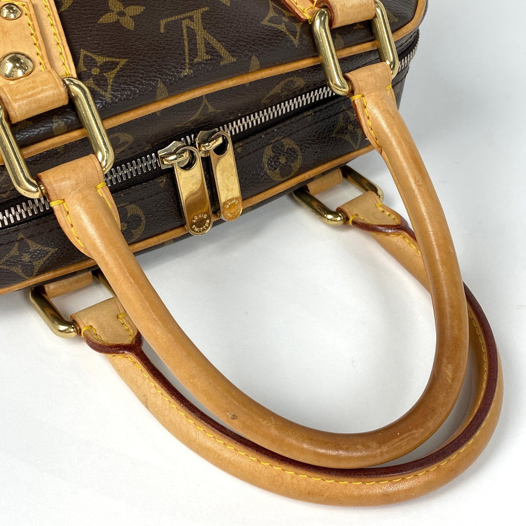 ルイ・ヴィトン マンハッタン PM 手提げ ハンドバッグ モノグラム ブラウン M40026 レディース 【中古】brbag