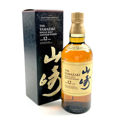 【東京都内限定お届け】 サントリー SUNTORY 山崎 12年 シングルモルト 700ml 国産ウイスキー 【古酒】liqbb