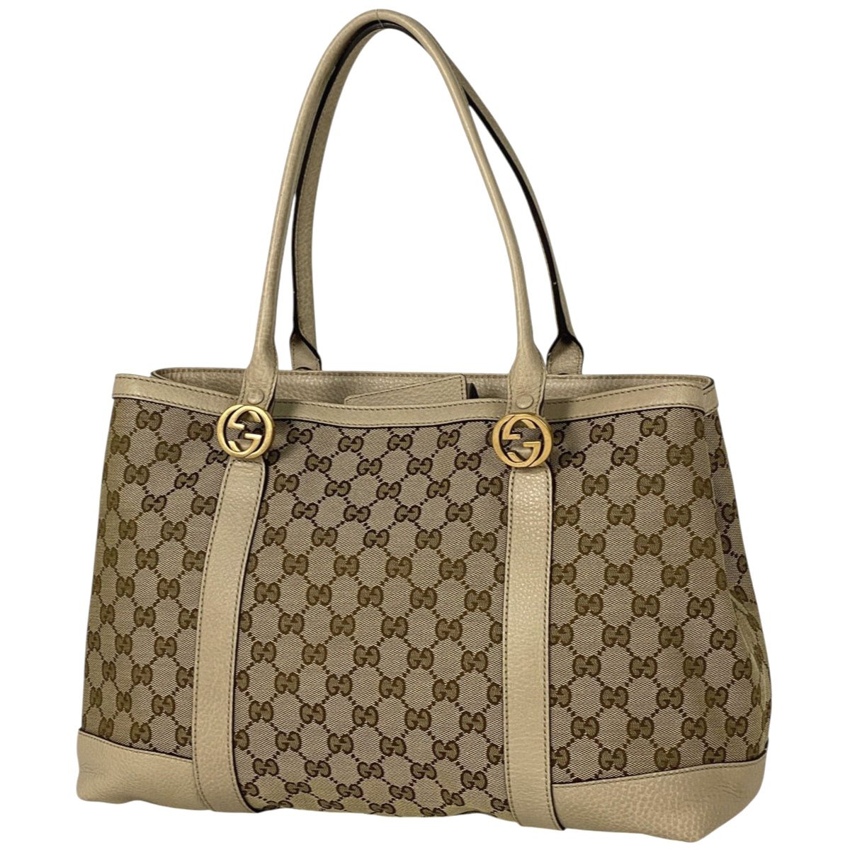 【即売れ】グッチ　GGキャンバス　トートバッグ　A4 正規品 GUCCI グッチ トートバッグ GGキャンバス レッド レディース