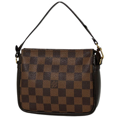 ルイ・ヴィトン トゥルース メイクアップ メイク コスメ アクセサリーポーチ ダミエ ブラウン N51982 レディース 【中古】brbag