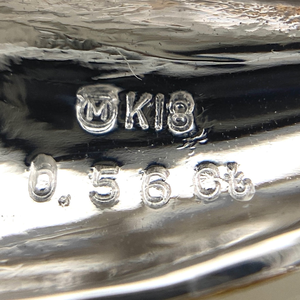 ミキモト メレダイヤ デザインブローチ YG イエローゴールド ブローチ K18 ダイヤモンド レディース 【中古】brjwl