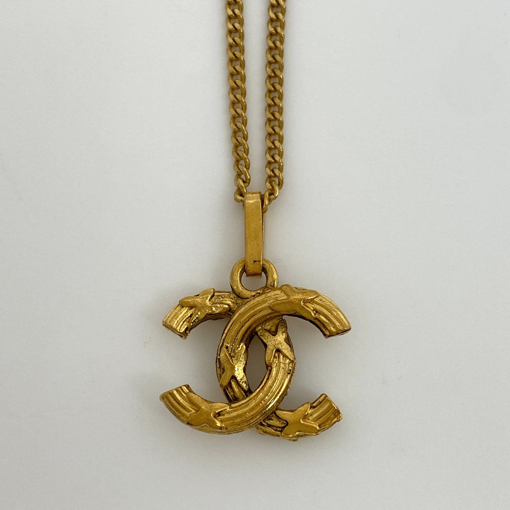 シャネル ココマーク ネックレス ペンダント ネックレス GP ゴールド レディース 【中古】bracc