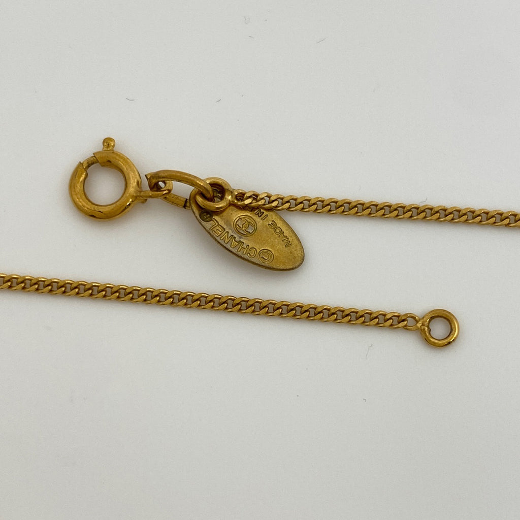 シャネル ココマーク ネックレス ペンダント ネックレス GP ゴールド レディース 【中古】bracc