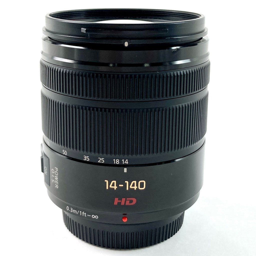パナソニック Panasonic LUMIX G VARIO 14-140mm F3.5-5.6 ASPH. POWER O.I.S. ブラック 一眼カメラ用レンズ（オートフォーカス） 【中古】cambb