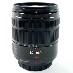 パナソニック Panasonic LUMIX G VARIO 14-140mm F3.5-5.6 ASPH. POWER O.I.S. ブラック 一眼カメラ用レンズ（オートフォーカス） 【中古】cambb