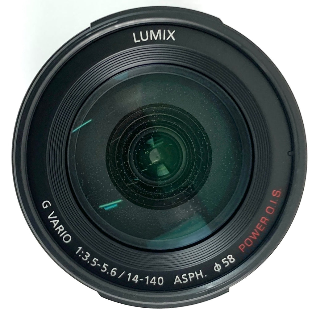 パナソニック Panasonic LUMIX G VARIO 14-140mm F3.5-5.6 ASPH. POWER O.I.S. ブラック 一眼カメラ用レンズ（オートフォーカス） 【中古】cambb