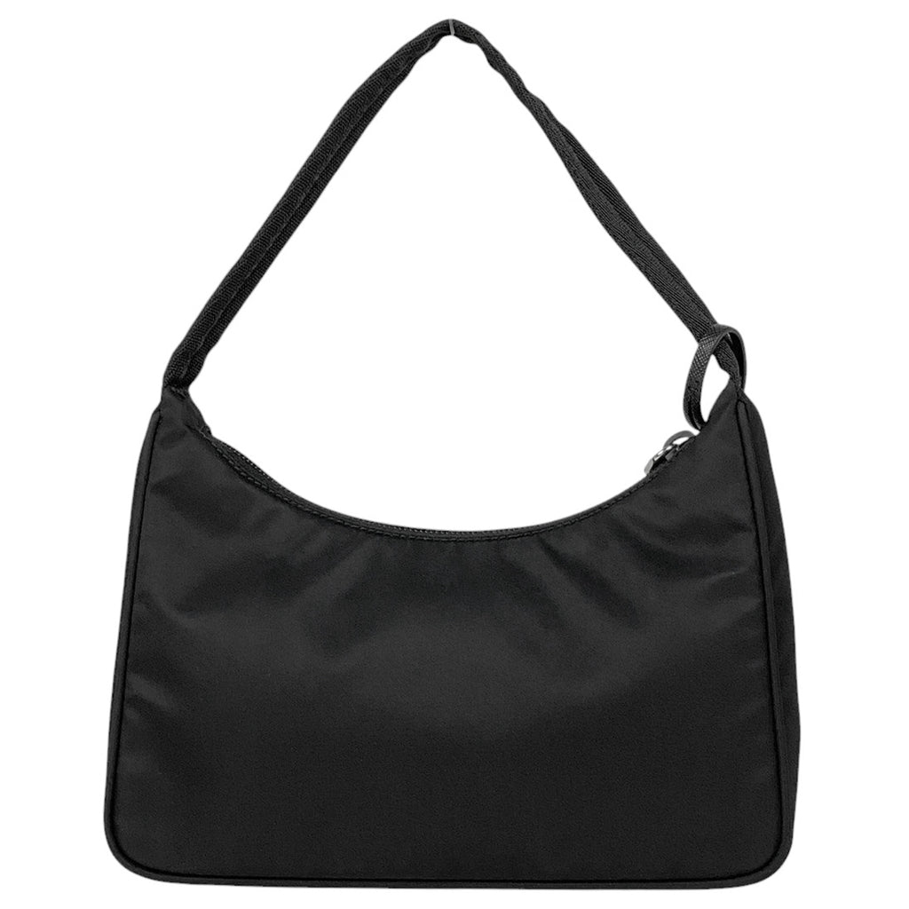 プラダ リ エディション ミニ バッグ Re-Edition 2000 Re-Nylon ロゴプレート ハンドバッグ ナイロン ネロ(ブラック) 1NE515 レディース 【中古】brbag