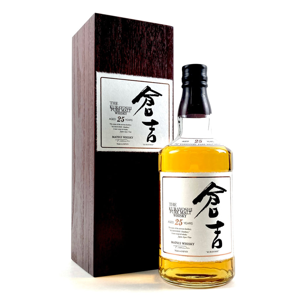 【東京都内限定お届け】 松井酒造 倉吉 ピュアモルト 25年 700ml 国産ウイスキー 【古酒】liqbb