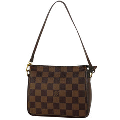 ルイ・ヴィトン トゥルース メイクアップ メイク コスメ アクセサリーポーチ ダミエ ブラウン N51982 レディース 【中古】brbag