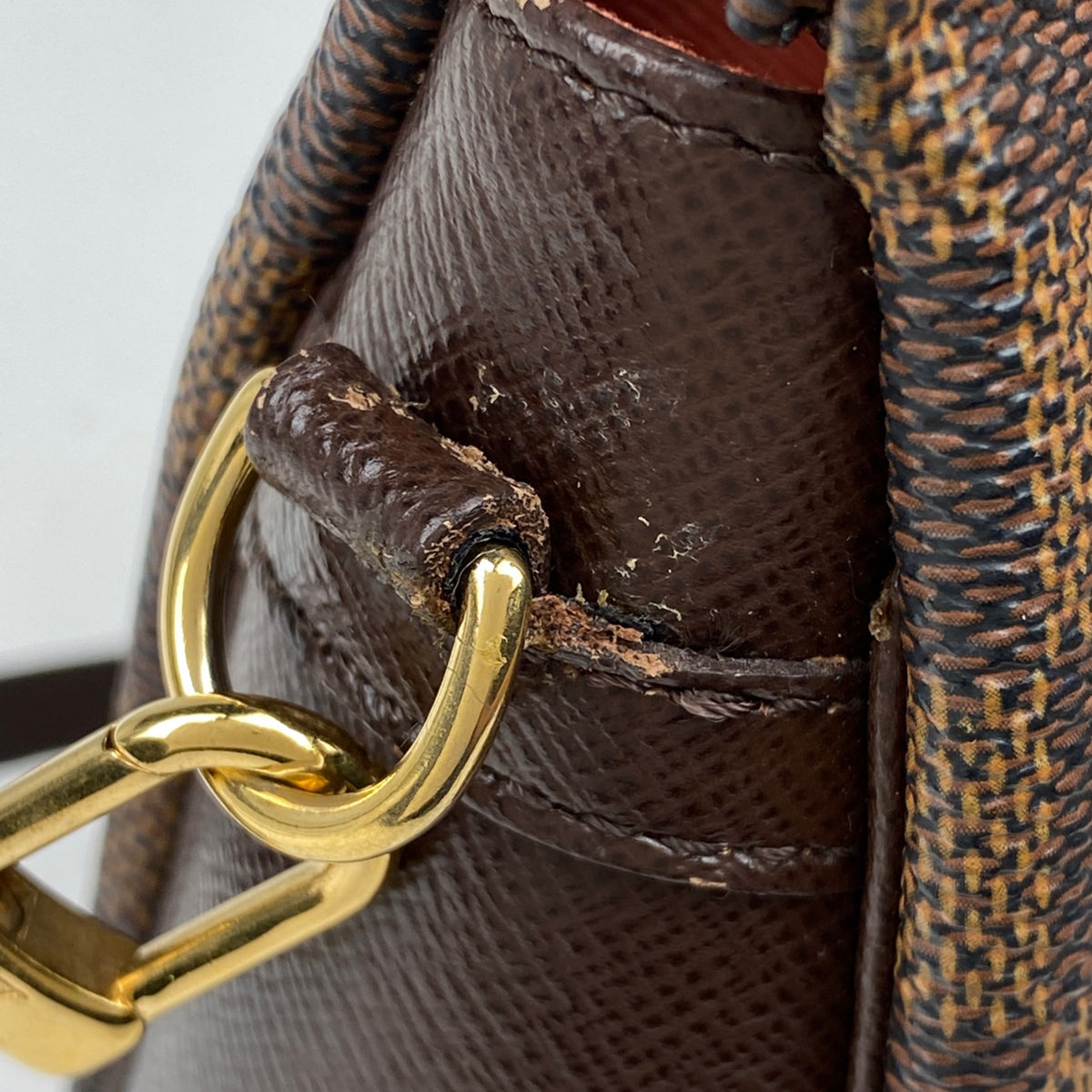 ルイヴィトン ダミエ トゥルースメイクアップポーチ ブラウン LOUIS VUITTON ルイ ヴィトン ダミエ トゥルース メイクアップ