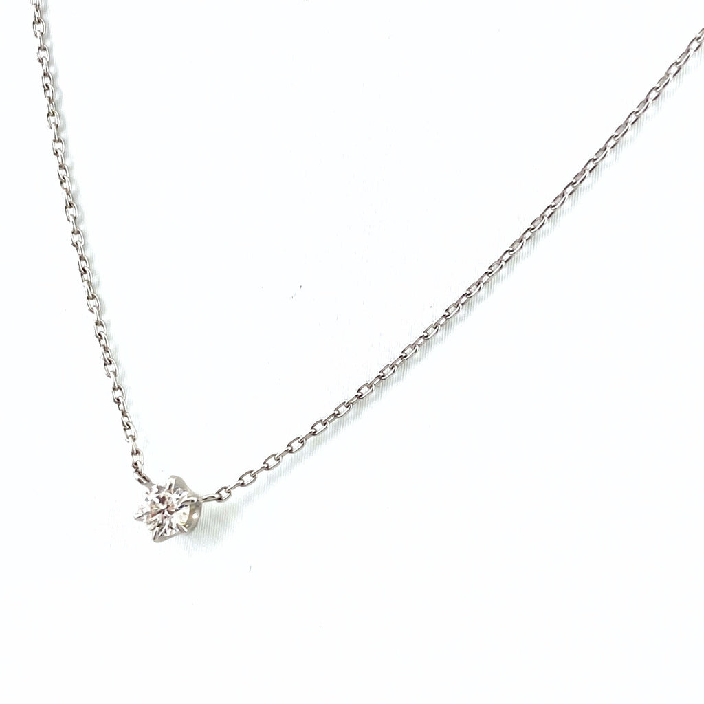 スタージュエリー メレダイヤ デザインネックレス プラチナ ペンダント ネックレス Pt950 ダイヤモンド レディース 【中古】brjwl