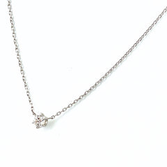 スタージュエリー メレダイヤ デザインネックレス プラチナ ペンダント ネックレス Pt950 ダイヤモンド レディース 【中古】brjwl