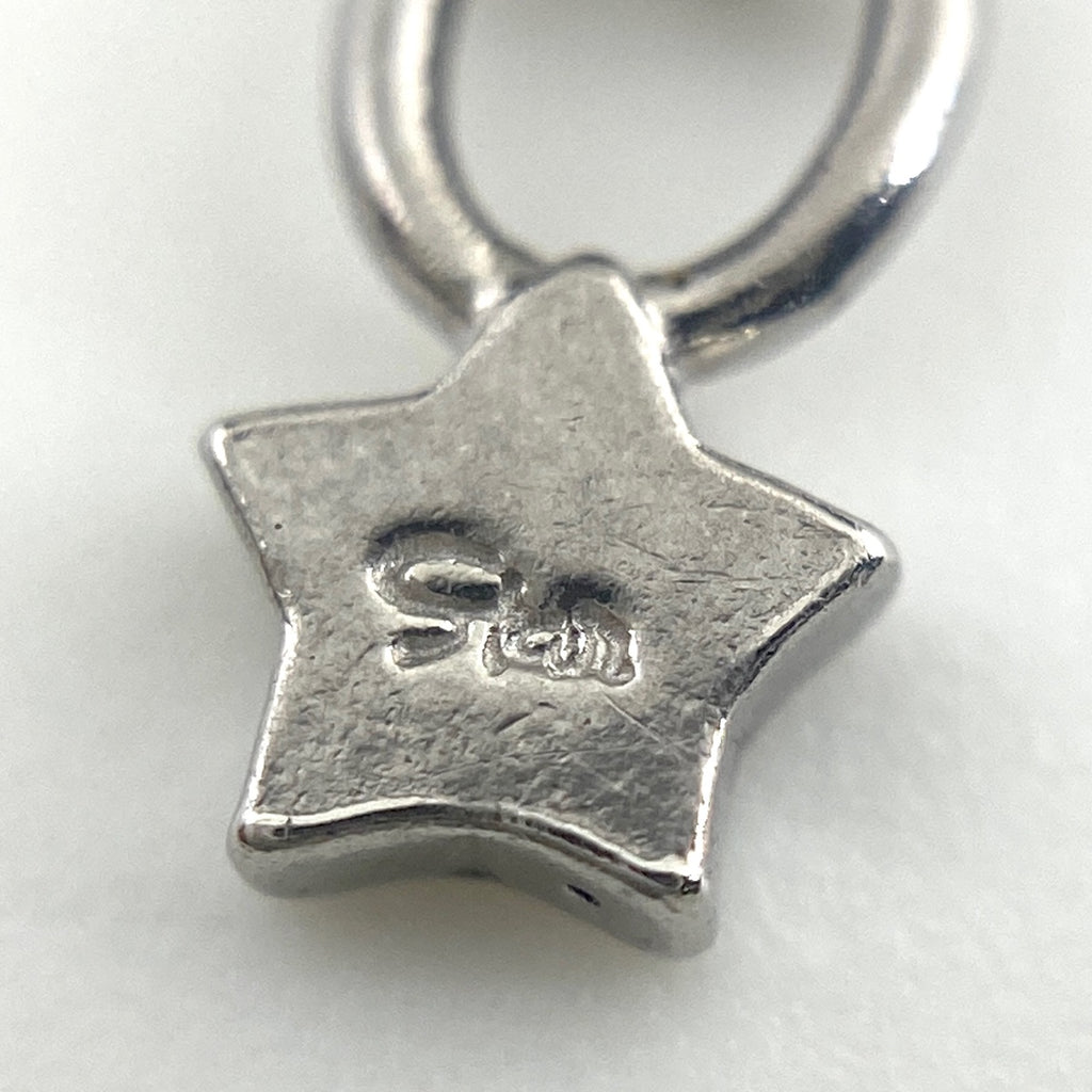 スタージュエリー メレダイヤ デザインネックレス プラチナ ペンダント ネックレス Pt950 ダイヤモンド レディース 【中古】brjwl