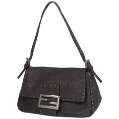 フェンディ セレリア マンマバケット ワンショルダー ズッカロゴ ショルダーバッグ レザー ブラウン 8BR185 レディース 【中古】brbag