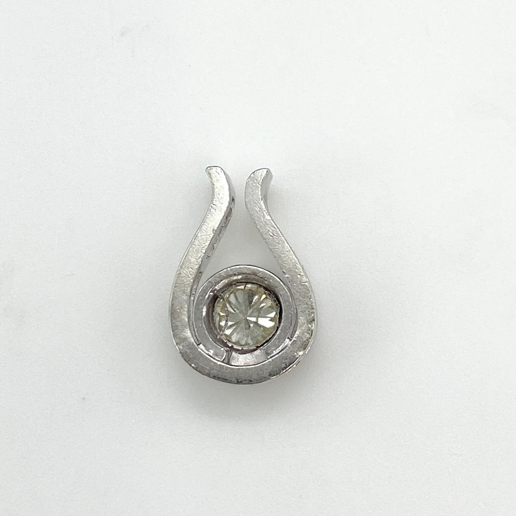 ダイヤモンド ペンダントトップ プラチナ ペンダントトップ Pt900 ダイヤモンド レディース 【中古】nbjwl