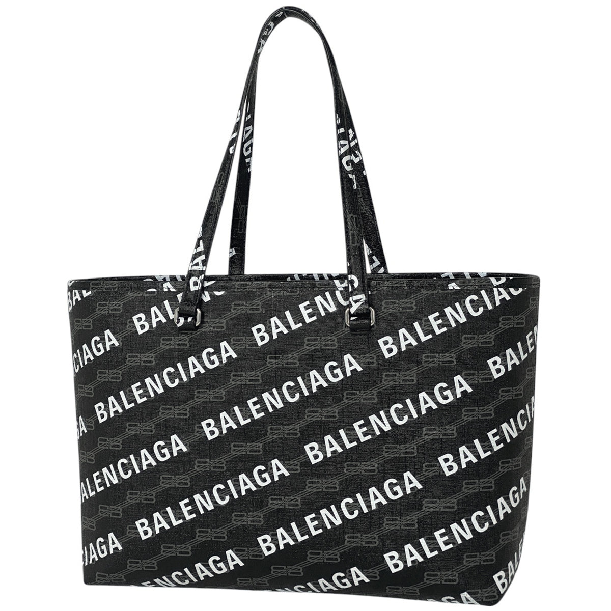 BALENCIAGA ロゴプリント トートバッグ バレンシアガ 529313 ロゴ