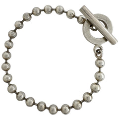 グッチ ボールチェーンブレスレット 腕輪 ブレスレット シルバー925 シルバー レディース ブランドアクセサリー 【中古】bracc