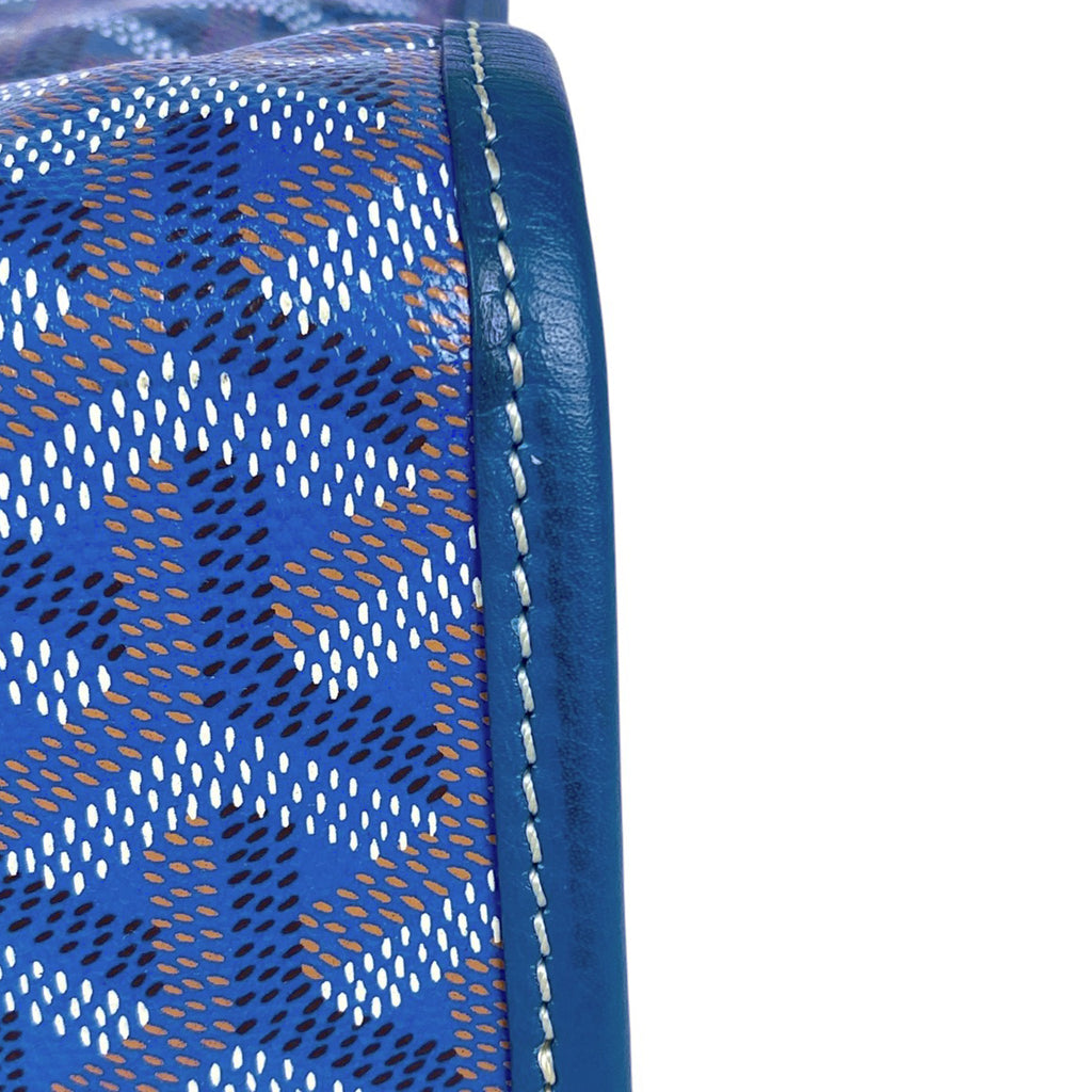 ゴヤール サン レジェ バッグパック ハンドバッグ リュック コーティングキャンバス ブルー レディース 【中古】brbag