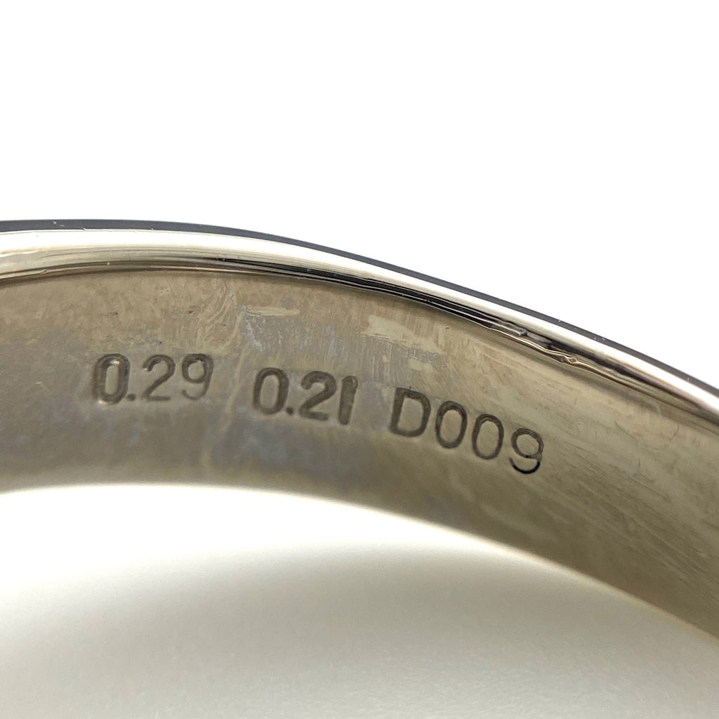 ダイヤモンド デザインリング プラチナ 指輪 メレダイヤ リング 14.5号 Pt900 ダイヤモンド レディース 【中古】nbjwl