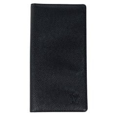 ルイ・ヴィトン ポルト カルト クレディ 円 二つ折り 札入れ 長財布 タイガ アルドワーズ M31002 メンズ 【中古】brbag