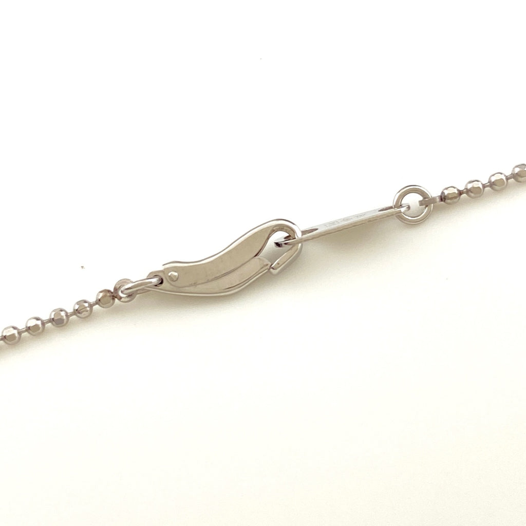 ダイヤモンド デザインネックレス プラチナ ペンダント メレダイヤ ネックレス Pt900 Pt850 ダイヤモンド レディース 【中古】nbjwl