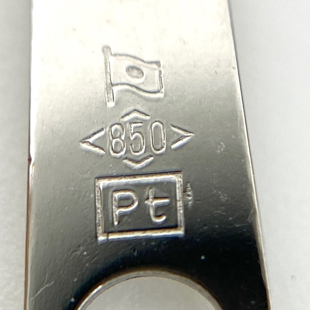 ダイヤモンド デザインネックレス プラチナ ペンダント メレダイヤ ネックレス Pt900 Pt850 ダイヤモンド レディース 【中古】nbjwl