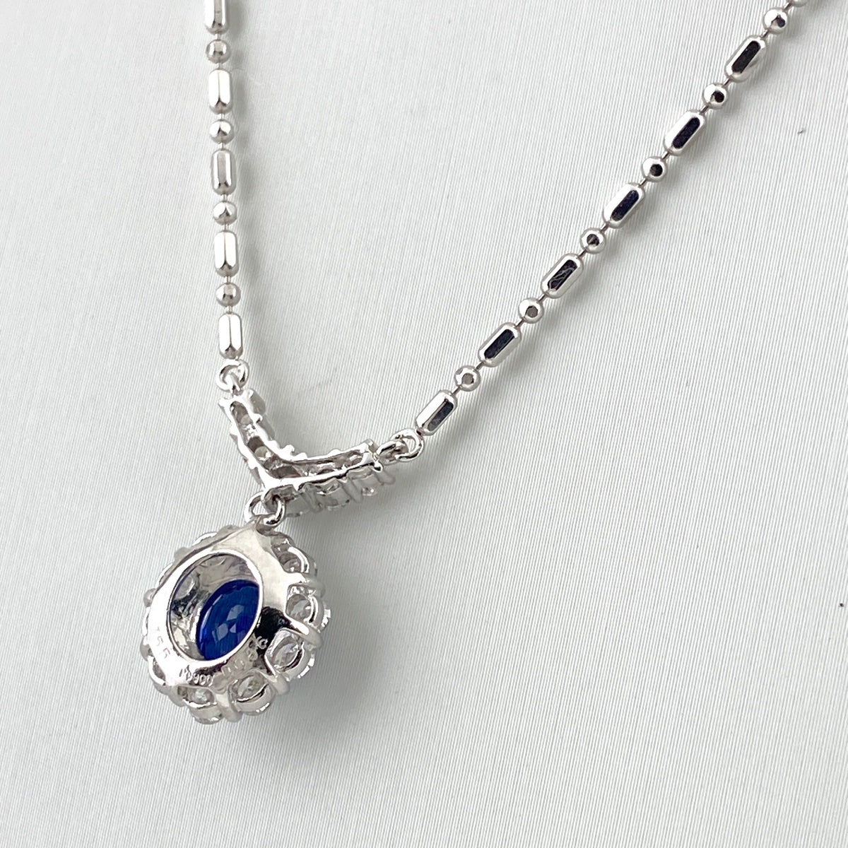 バイセル公式】サファイア デザインネックレス プラチナ