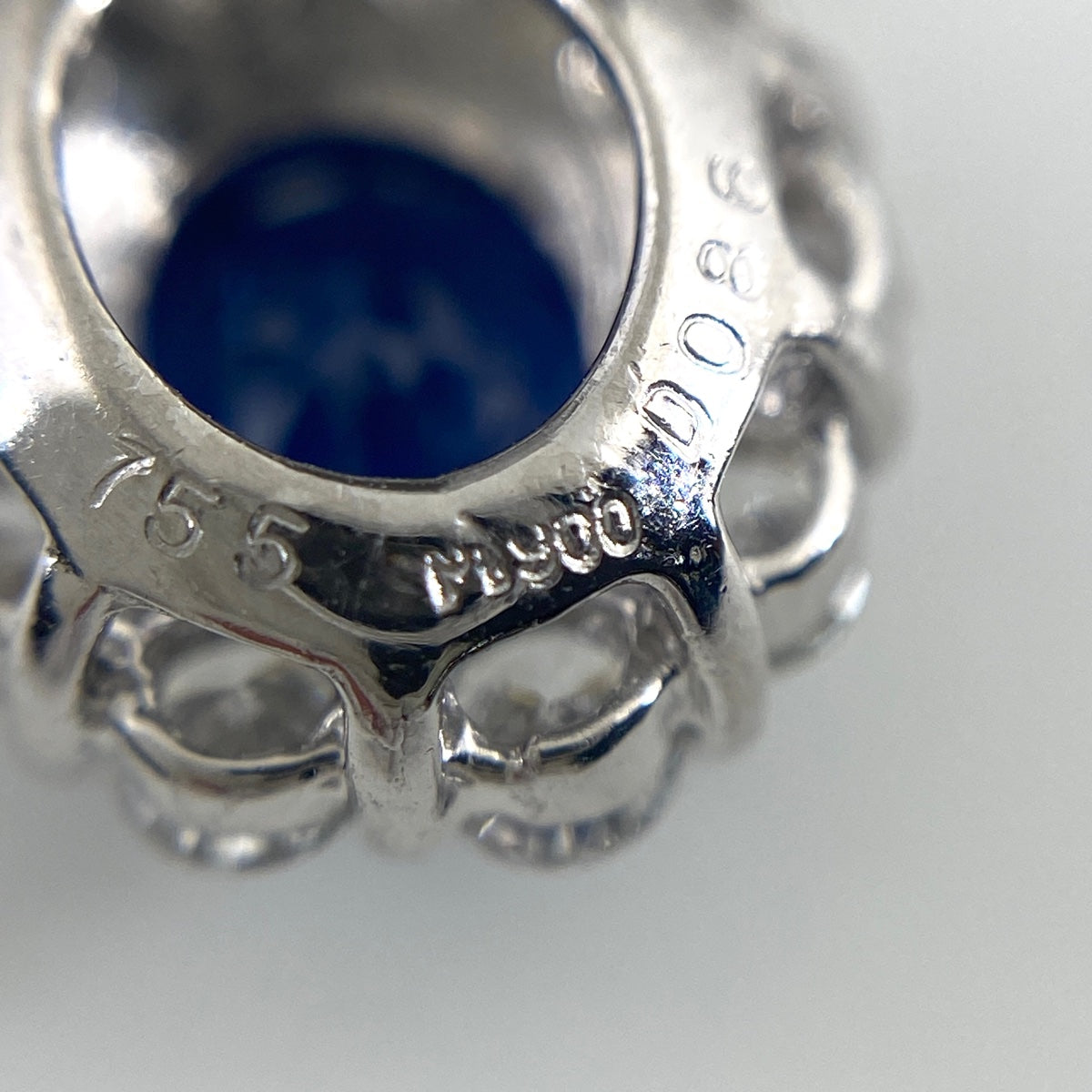 バイセル公式】サファイア デザインネックレス プラチナ