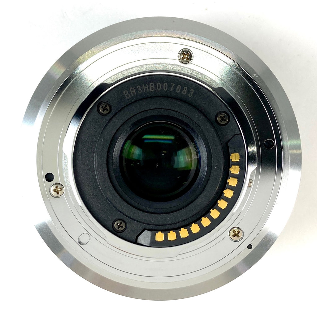 パナソニック Panasonic LUMIX G 20mm F1.7 II ASPH. H-H020A-S シルバー 一眼カメラ用レンズ（オートフォーカス） 【中古】cambb
